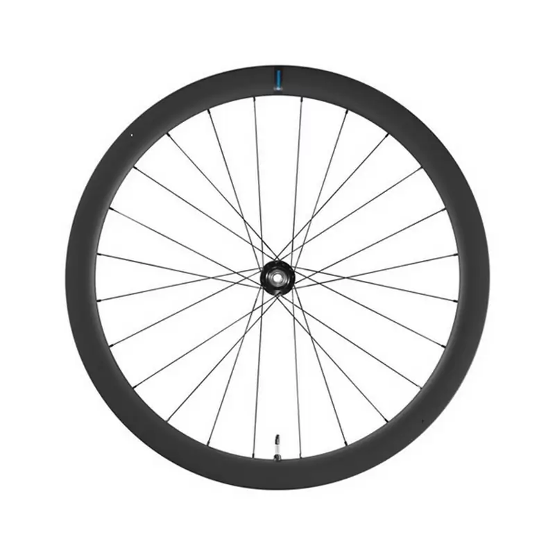 Front Wheel C46 28'' WH-RS710-TL-F12 Tubeless 12x100 Center Lock Disc Brake - image