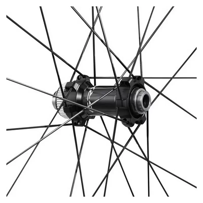 GRX Front Gravel Wheel 28'' WH-RX870-TL-F12-700C Tubeless PP12x100 Center Lock Disc Brake #1