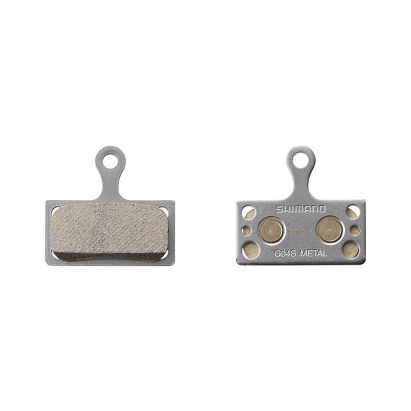 Coppia Pastiglie G04S-MX Mescola Metallica Con Molla E Coppiglia Per XTR / XT / SLX / Deore
