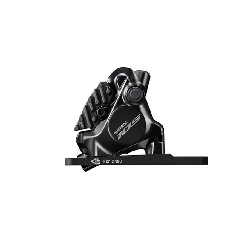 Pinza Anteriore Idraulica 105 BR-R7170-F Flat Mount Nero