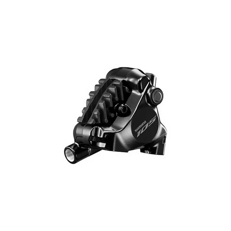 Hydraulischer vorderer Bremssattel 105 BR-R7170-F, flach montiert, Schwarz #1