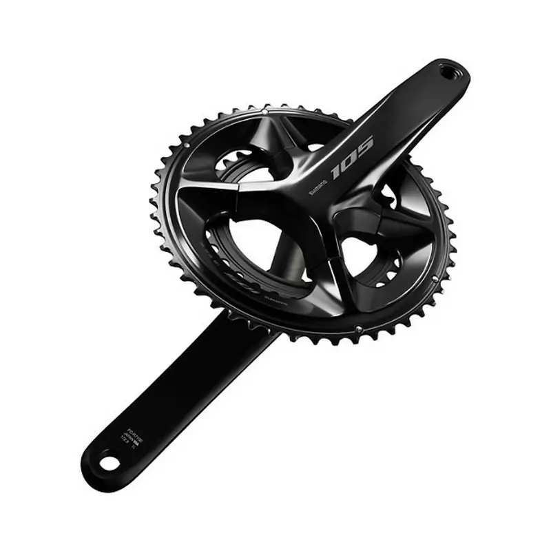 Shimano sh ifcr7100mx04 crankset 105 fc r7100 12 speed 50 34t black 1