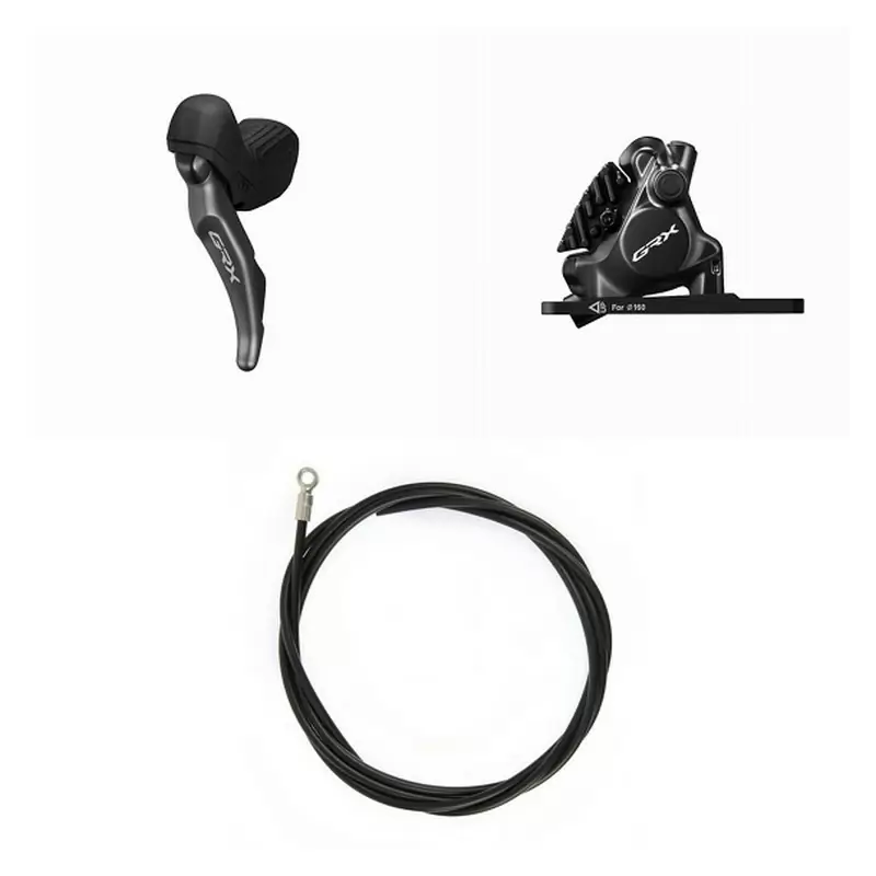 Vorderes Scheibenbremsen-Kit Gravel Grx BR-RX820 Flat Mount 2x12v - image