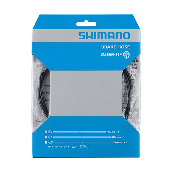 Tubo Per Freno A Disco SM-BH90-SBM Banjo 1000mm Nero