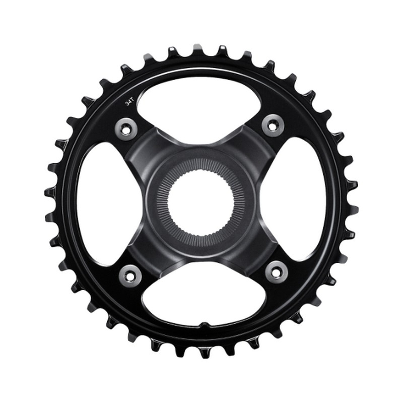 Plateau de vélo électrique SM-CRE80-B 10/11 vitesses, ligne de chaîne 55 mm noir 34D