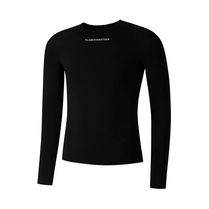 Shimano sh pcwblbwue11ml0160 vertex black thermal long sleeve shirt s