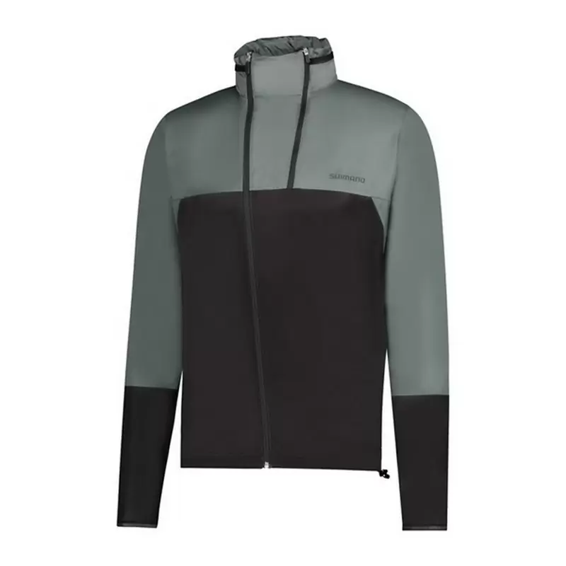 Casaco MTB Kumano à prova de vento e chuva preto/verde tamanho S - image