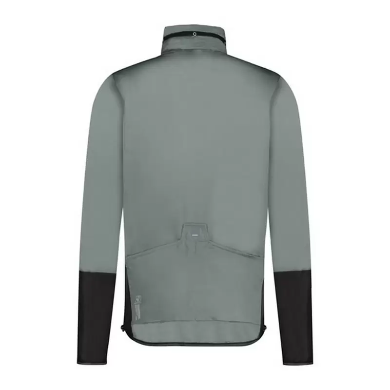 Casaco MTB Kumano à prova de vento e chuva preto/verde tamanho S #1