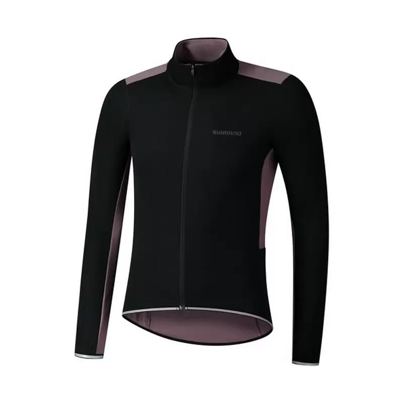 Maglia Maniche Lunghe Evolve Antivento E Impermeabile Nero/Viola Taglia S - image
