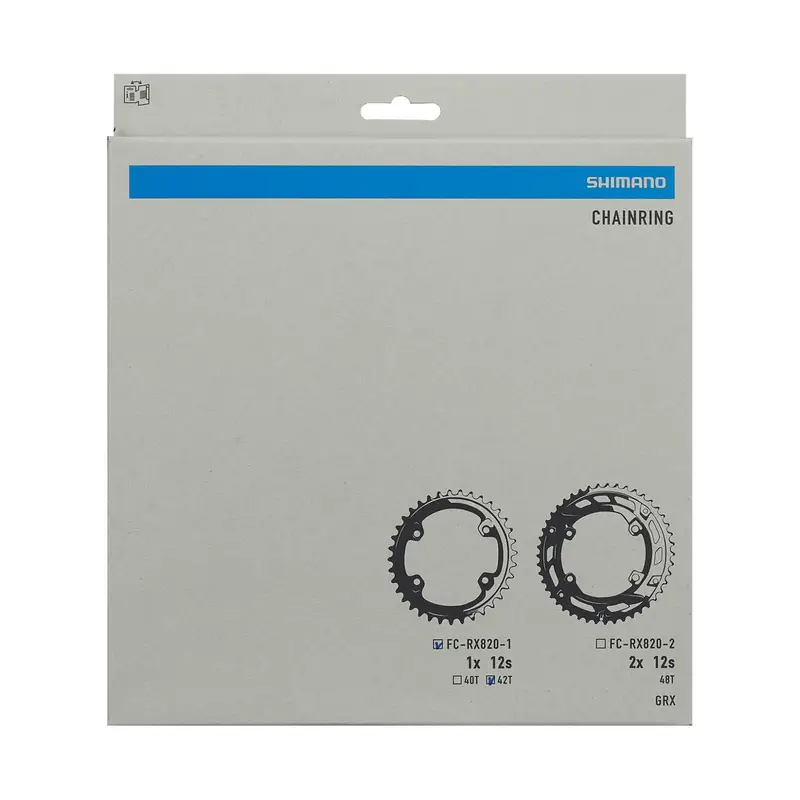Crown GRX FC-RX820-1 110 mm 4-Family 1x12V 42 Dientes, negro #1