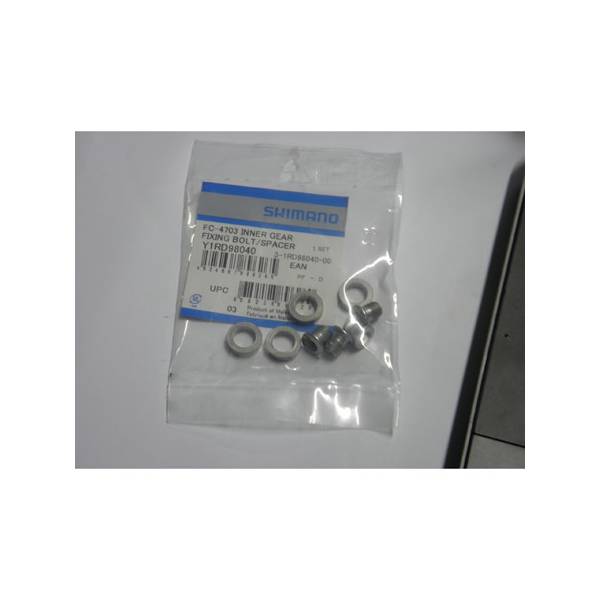 Bullone fissaggio corona M8 x 9,6 e distanziale FC-4703 - 4 pezzi