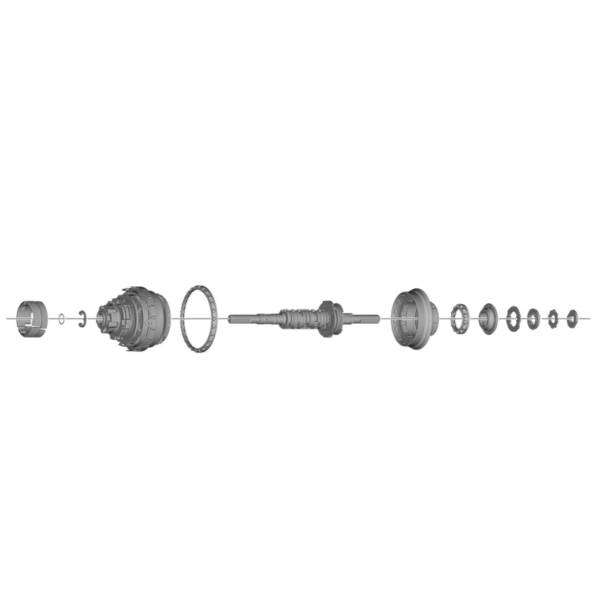 Unité interne SG-C7050-5C longueur d'axe 187mm