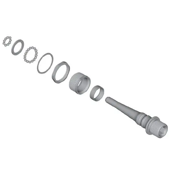 Asse pedale destro B.C.9/16