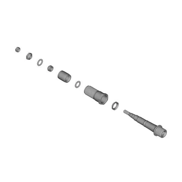 Asse pedale destro B.C.9/16