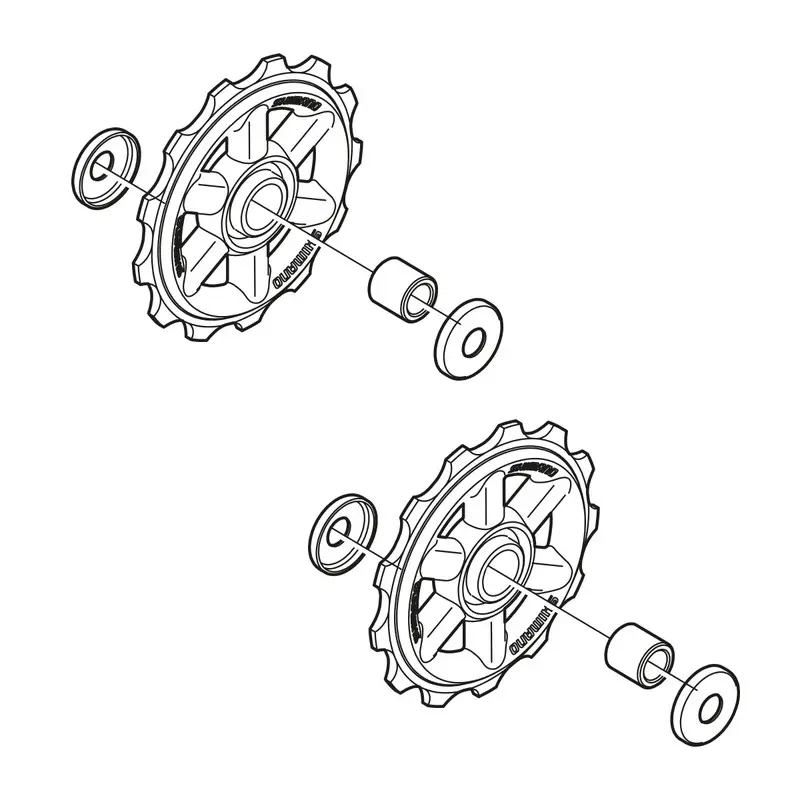 Set Pulegge Cambio RD-M5120 - image