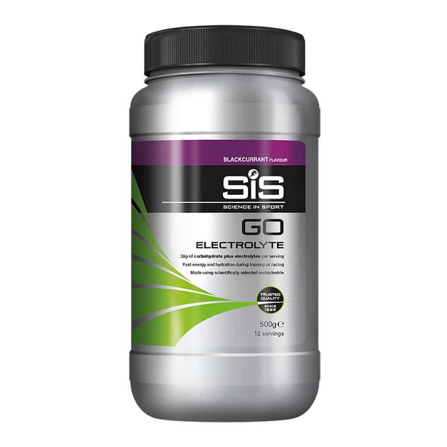 Polvere Energetica GO Electrolyte Gusto Ribes Nero 500g