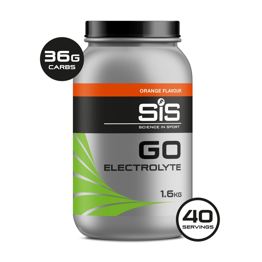 Polvere Energetica GO Electrolyte Gusto Arancia 1,6kg