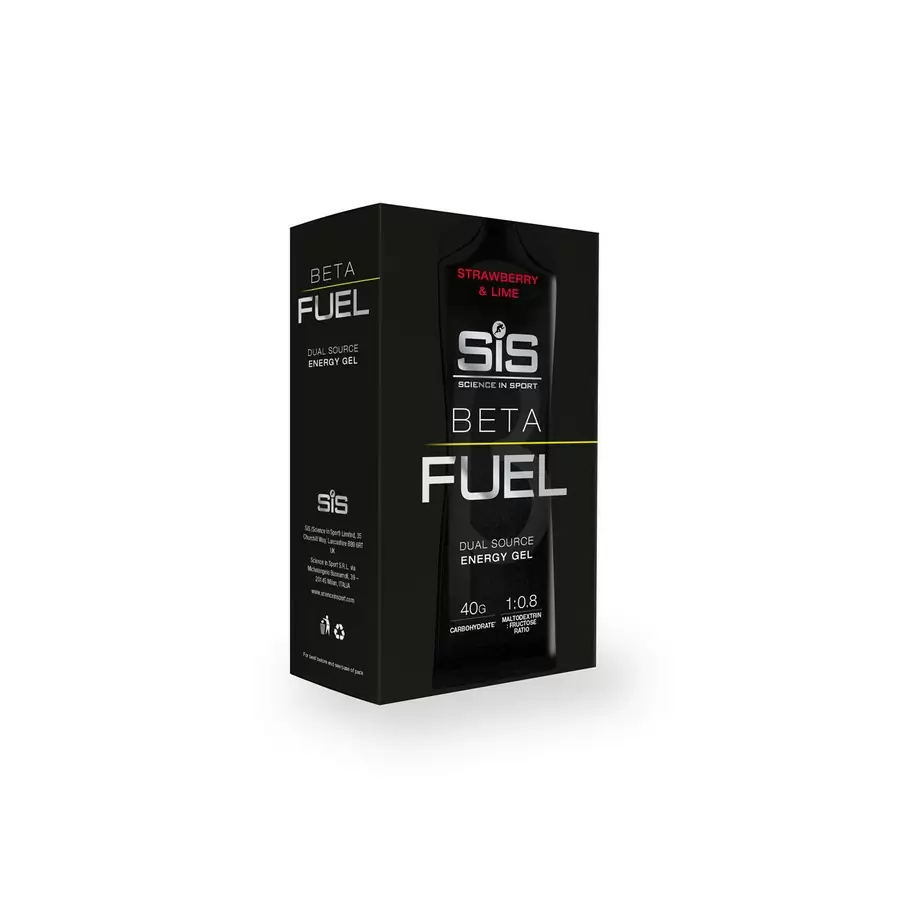 Beta Fuel Gel Strawberry And Lime - Pack 6x60ml #1