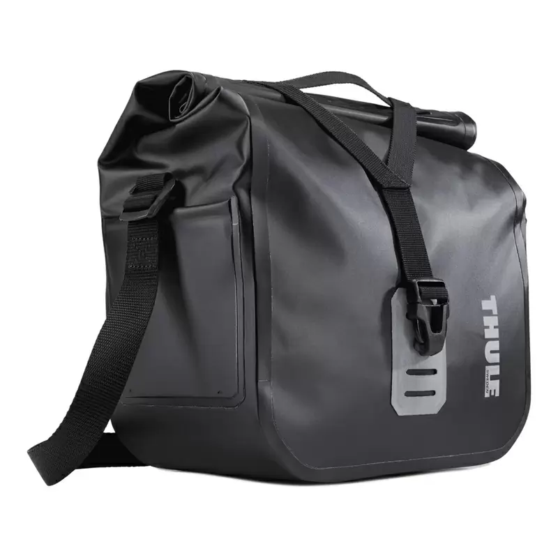 Bolsa frontal de Handelbar negro con soporte - image