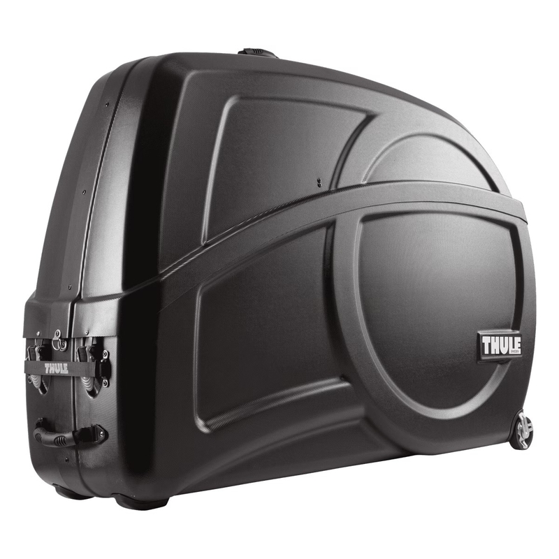 Bike suitcase round trippro pack n pedal black with mountingstand