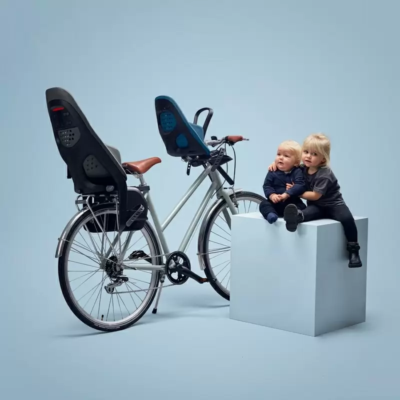 Yepp 2 Majolica Bleu Mini siège de vélo pour enfant à montage avant #6