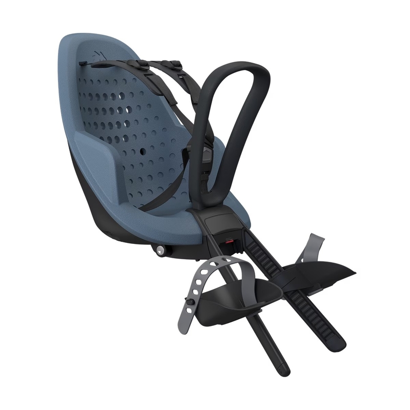 Yepp 2 Miniseggiolino da bici con montaggio anteriore blu aegean