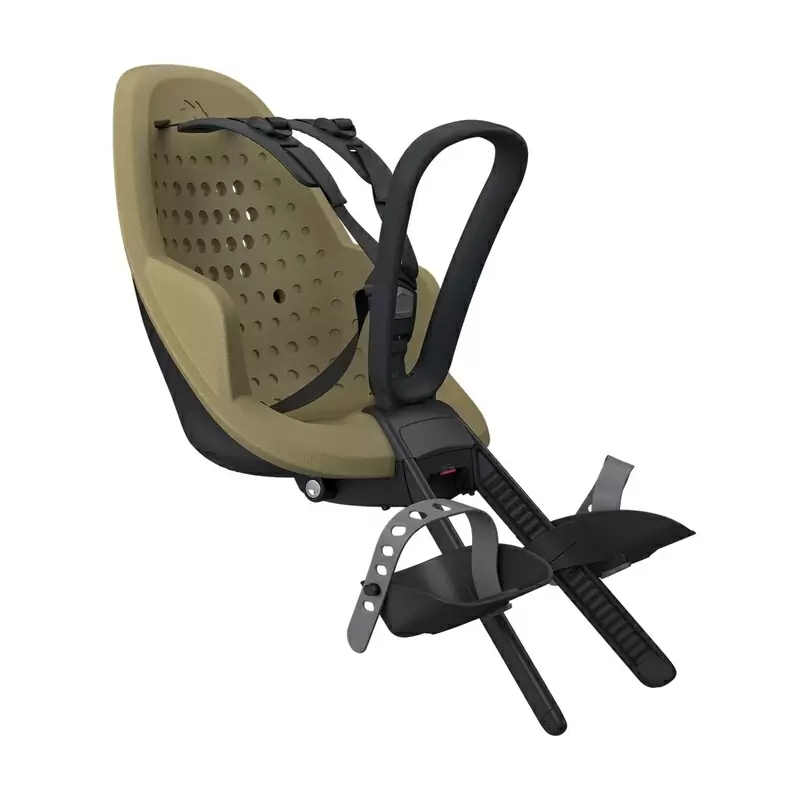 Yepp 2 Front Mount Mini Bicycle Seat fennel tan - image