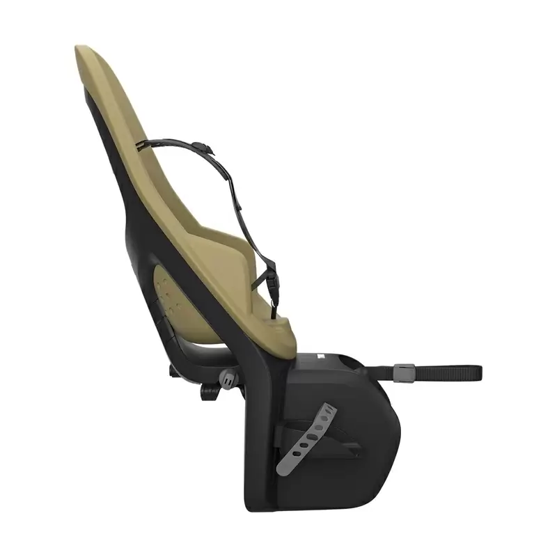Yepp 2 Maxi bike seat with attachment to the fennel tan luggage rack #3