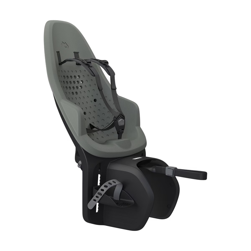 Siège de vélo Yepp 2 Maxi avec fixation au porte-bagages en vert agave