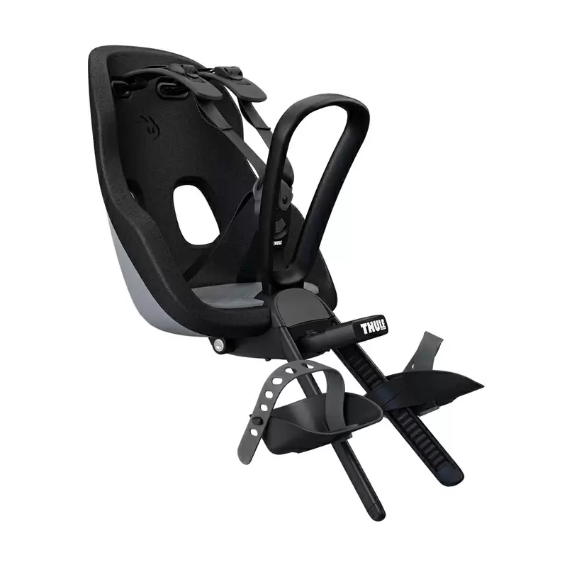 Yepp Nexxt 2 Miniseggiolino da bici con fissaggio anteriore grigio Monument - image