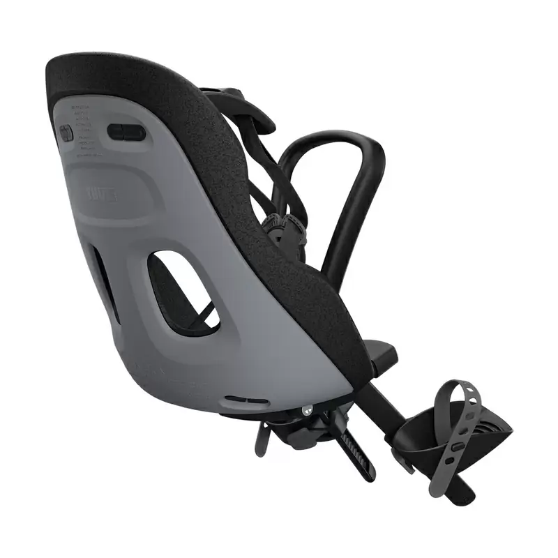 Yepp Nexxt 2 Miniseggiolino da bici con fissaggio anteriore grigio Monument #2