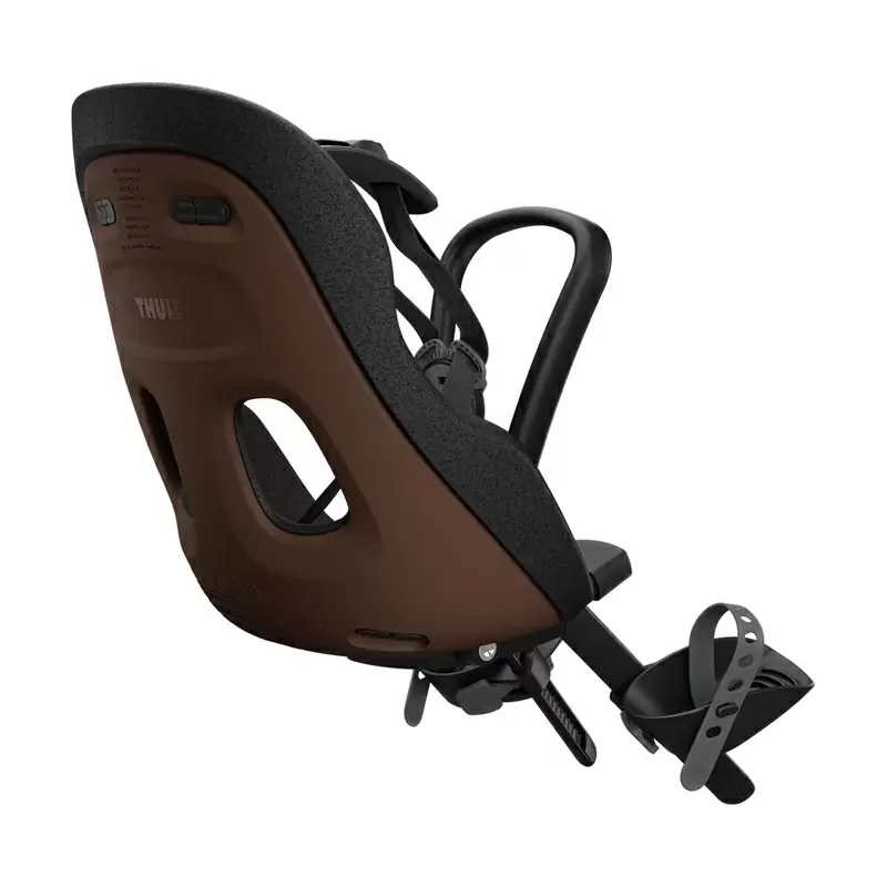 Yepp Nexxt 2 Chocolate brown mini front bike seat #2