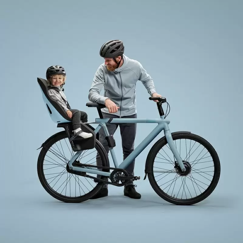 Yepp Nexxt 2 Maxiseggiolino da bici con fissaggio al telaio grigio Monument #5