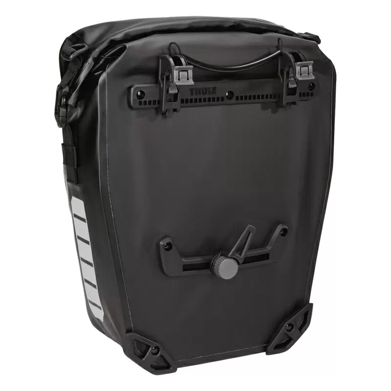 Bolsa para bicicleta Shield Pannier Medium 17L Negro #2