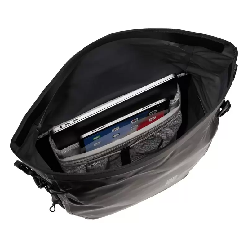 Bolsa para bicicleta Shield Pannier Medium 17L Negro #4