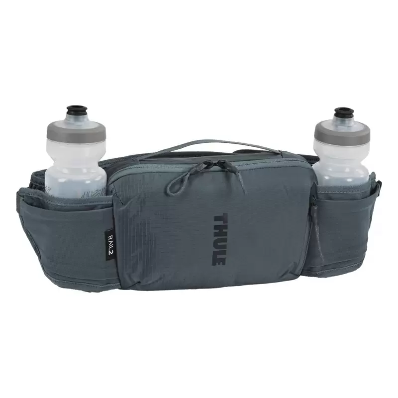 Mochila de agua de paquete de cadera de riel 2l - pizarra oscura #2