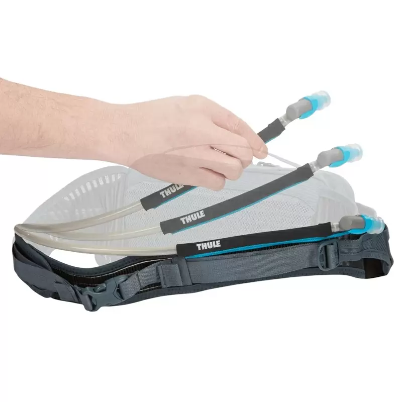 Riñonera Rail 4L gris con bolsa de hidratación de 1,5L #4