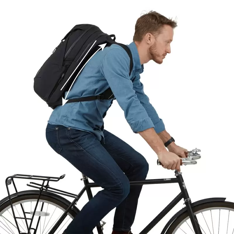Mochila paramounta de cercanías 27L - Negro #3
