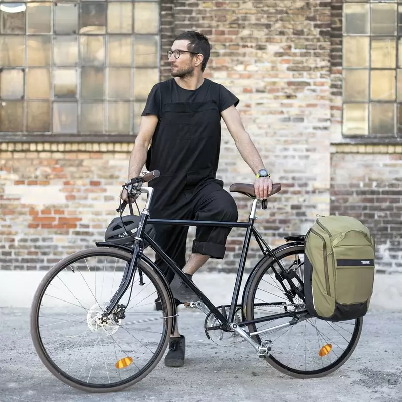 Fahrradtasche / Rucksack Paramount 26 Liter Braun #8