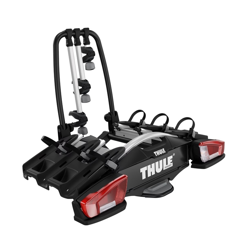 Porte-vélos compact sur barre d'attelage 926 pour trois vélos