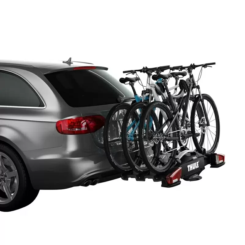 Portabicicletas compacto con enganche de plataforma 926 para tres bicicletas #4