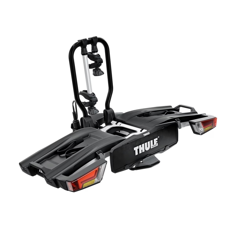 Foldable tow bar rear rack 933 Easy Fold XT for 2 bikes black