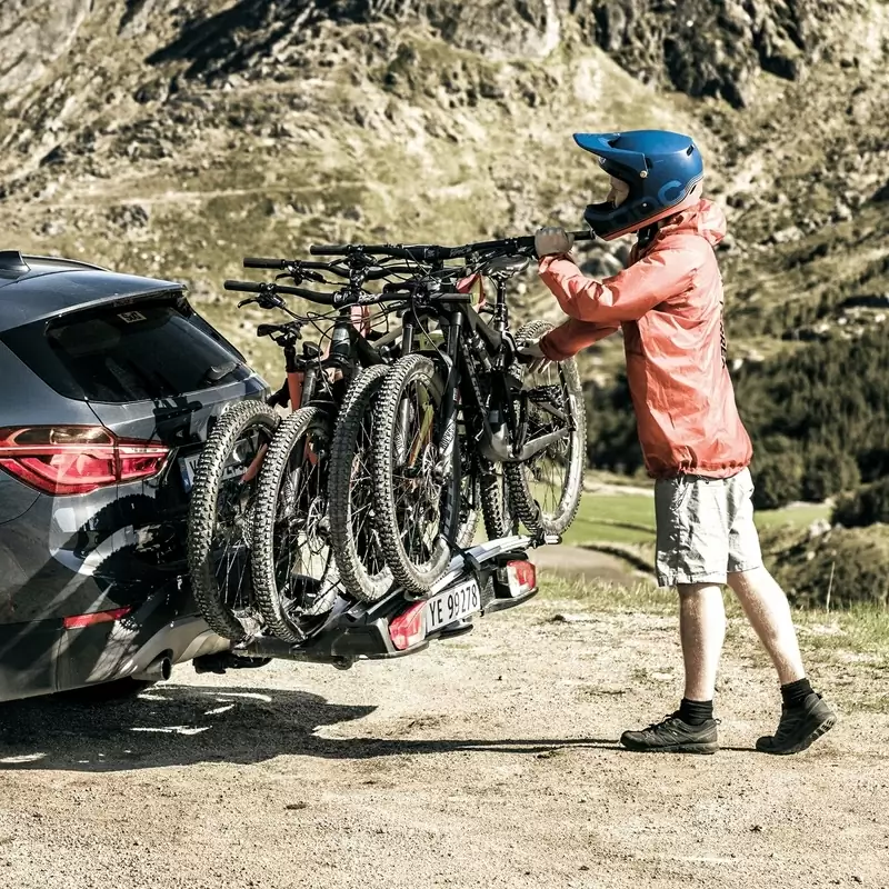 Dritte/vierte Erweiterung des Velospace XT -Fahrradadapters Black Bike #2