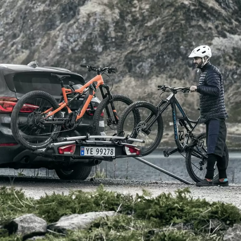 Dritte/vierte Erweiterung des Velospace XT -Fahrradadapters Black Bike #4