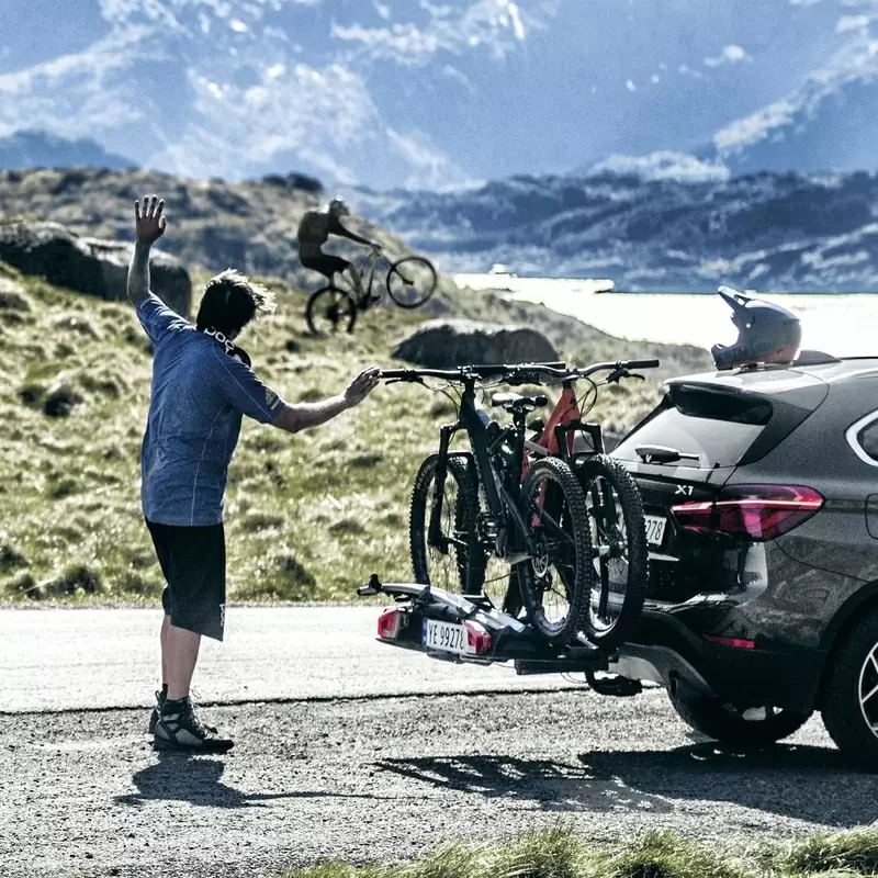 Dritte/vierte Erweiterung des Velospace XT -Fahrradadapters Black Bike #5