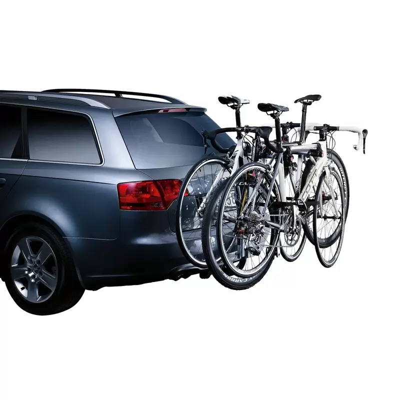 Portabici Gancio traino HangOn 3 bici con cinghia #2