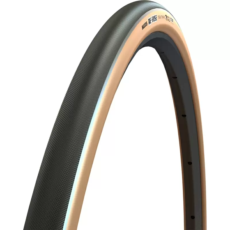 Copertone Re-Fuse 700x40C Maxxshield Tubeless Ready Tanwall Nero/Para 60TPI Pieghevole - image