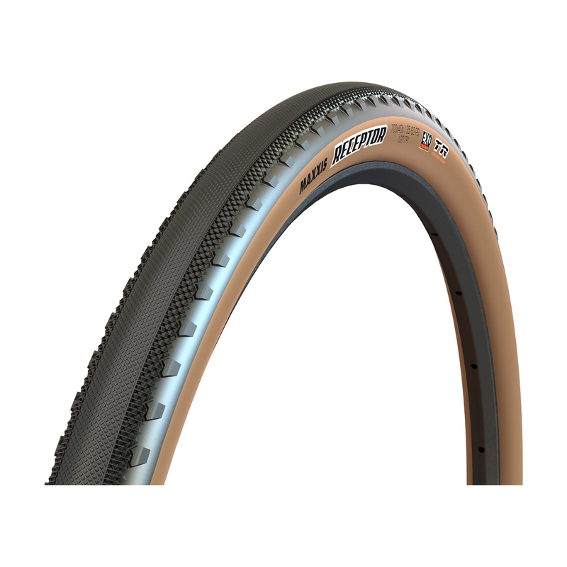 Copertone Receptor 700x40C EXO Tubeless Ready Dual Tanwall Nero/Para 120TPI Pieghevole
