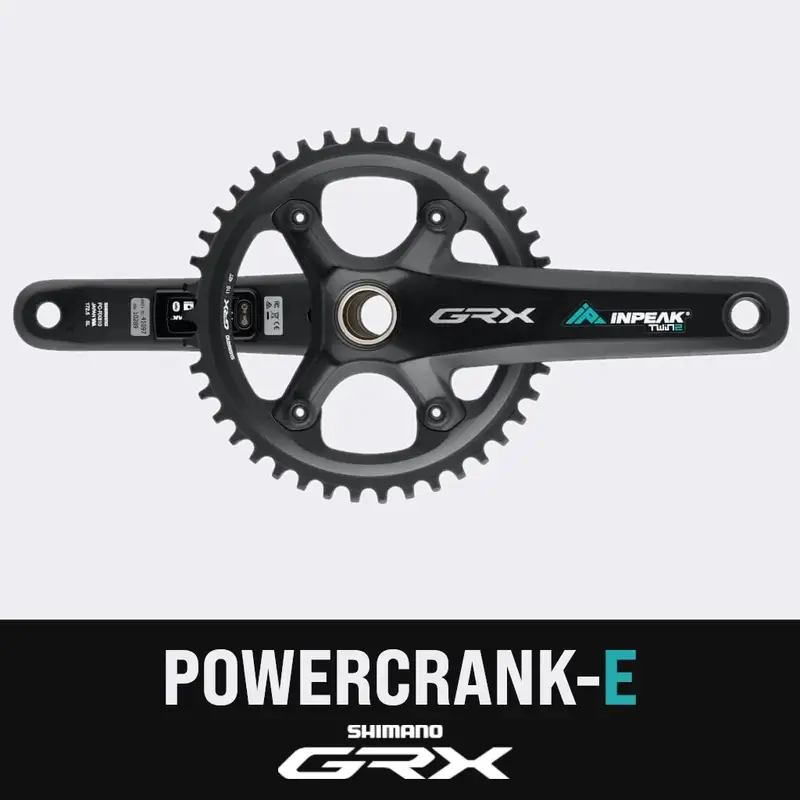 Powercrank-e twin2 grx fc-rx810 kies nero 40d 170mm #12