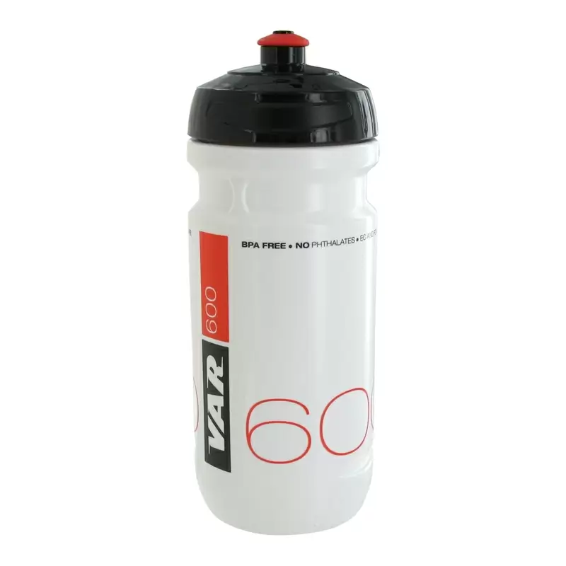 Borraccia 600ml Bianco/Nero/Rosso #1